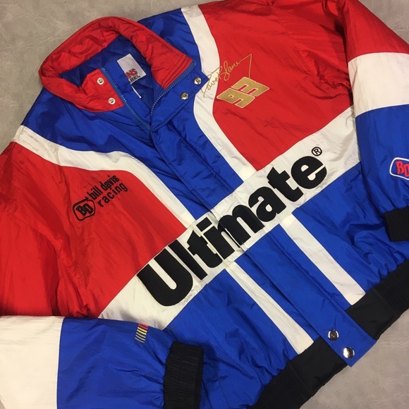 Vintage Other - Vintage Y2K Nascar Racing Jacket Dave Blaney #93 Amoco/Bill Davis Racing